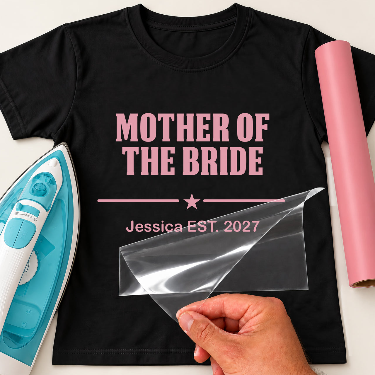 Mother Of The Bride Hen Party Iron-On Transfer