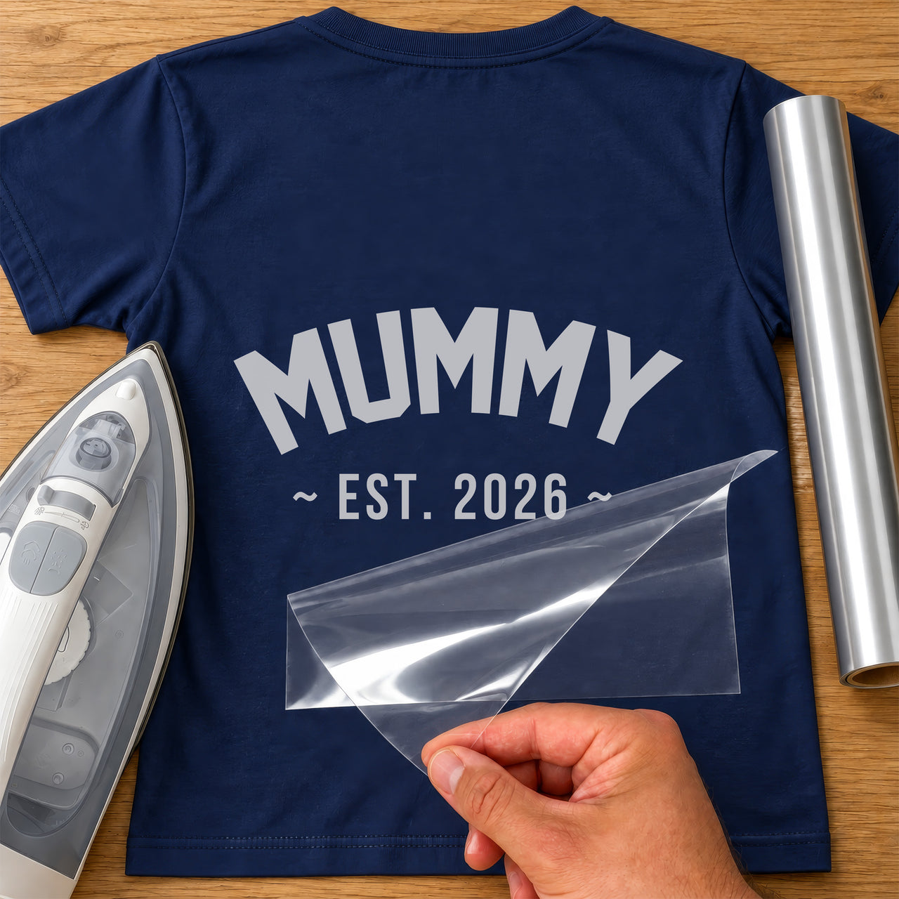 Mummy Est. Year Iron-On Transfer