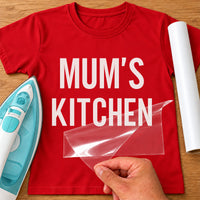 Mum's Kitchen Botanical Wreath Iron-On Transfer