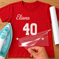 Name & Age Birthday Iron-On Transfer