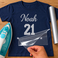 Name & Age Iron-On Transfer - Personalised 21st Birthday Design