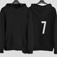 Number Day Digits Iron-On Transfer shown on a hoodie