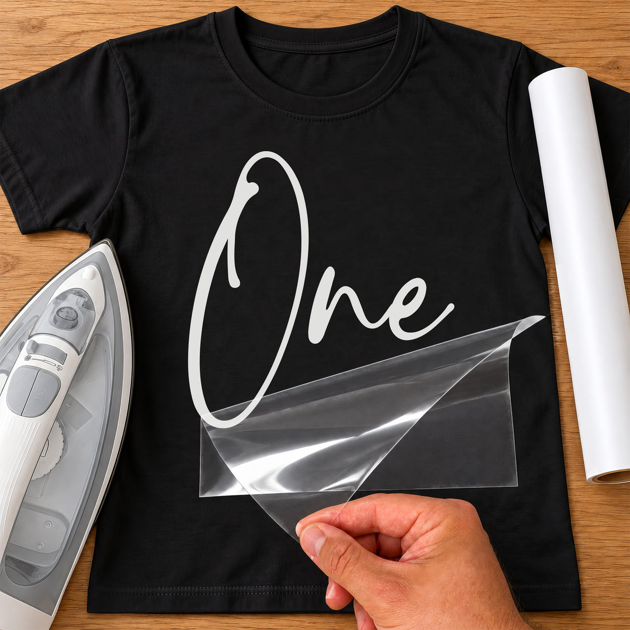 Number One 1st Birthday Iron-On Transfer