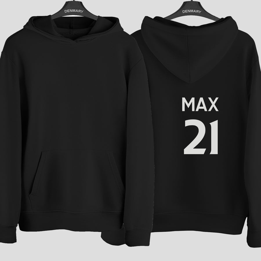 Personalised Basketball Vest Name Number Iron-On Transfer - photo of the finished product