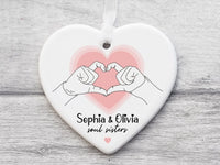 Thumbnail for Personalised Ceramic Heart - Bestie Birthday - Friendship Keepsake - Handcrafted - DENMARY