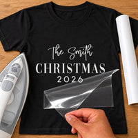 Personalised Christmas Family Iron-On Transfer