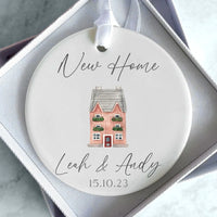 Thumbnail for Personalised Housewarming Ornament - New Home Gift - Ceramic Keepsake - DENMARY