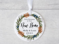 Thumbnail for Personalised New Home Bauble - First Christmas - Housewarming Keepsake - DENMARY