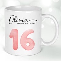 Thumbnail for Sweet 16 Celebration Mug - Perfect Birthday Present for Her - Chic Design - DENMARY