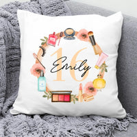 Thumbnail for Sweet 16 Personalised Cushion - Special Birthday Keepsake - For Her - DENMARY