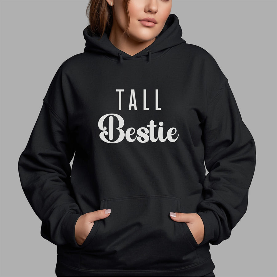 Tall Bestie Iron-On Transfer - Matching Friendship Design - photo of the finished product