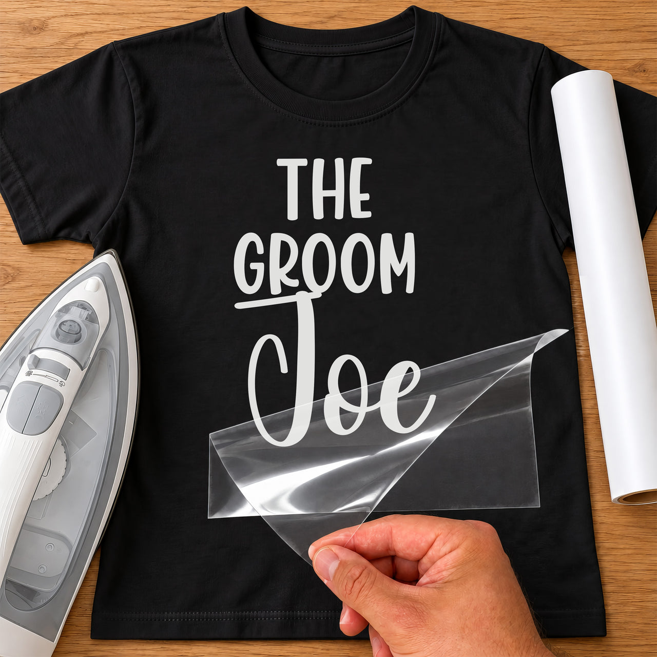 The Groom Iron-On Transfer