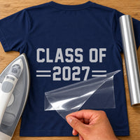 Class Of Jersey iron-on transfer on a t-shirt