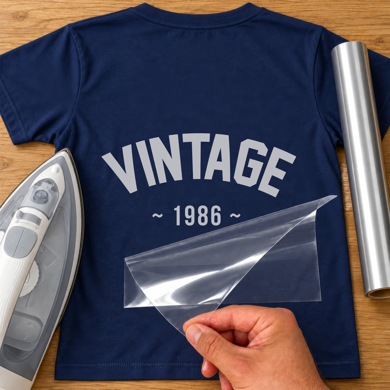 Vintage Year Birthday Iron-On Transfer