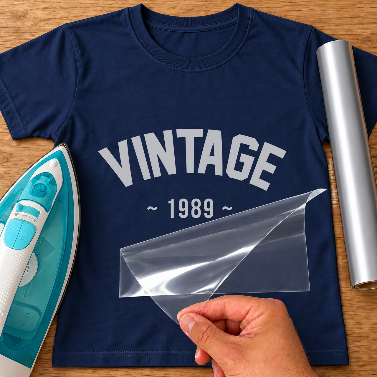 Vintage Year Birthday Iron-On Transfer