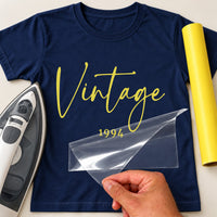 Vintage Year Birthday Iron-On Transfer