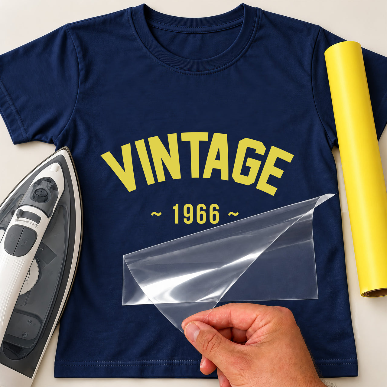 Vintage Year Birthday Iron-On Transfer