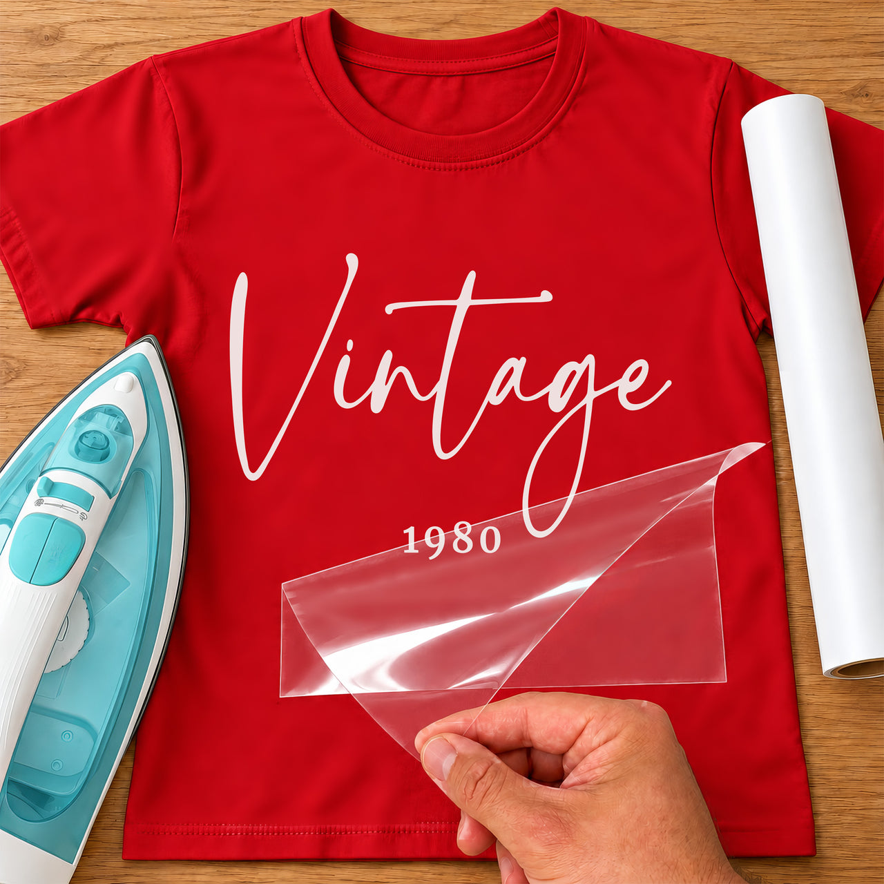 Vintage Year Iron-On Transfer