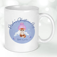 Thumbnail for Winter Wonderland Fox Mug - Personalised Christmas Gift for Children - Cosy Hot Drink Cup - DENMARY