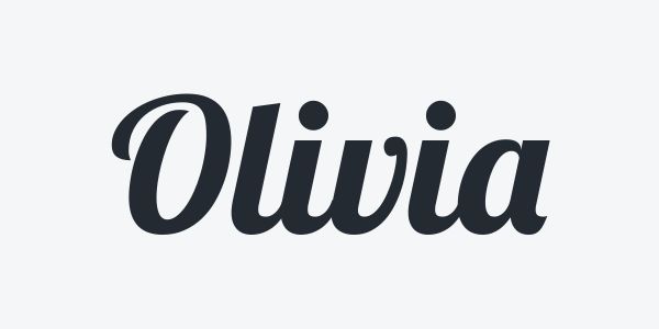 Lettering style 3: sample word