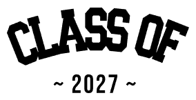 CLASS OF arched over 2027 layout